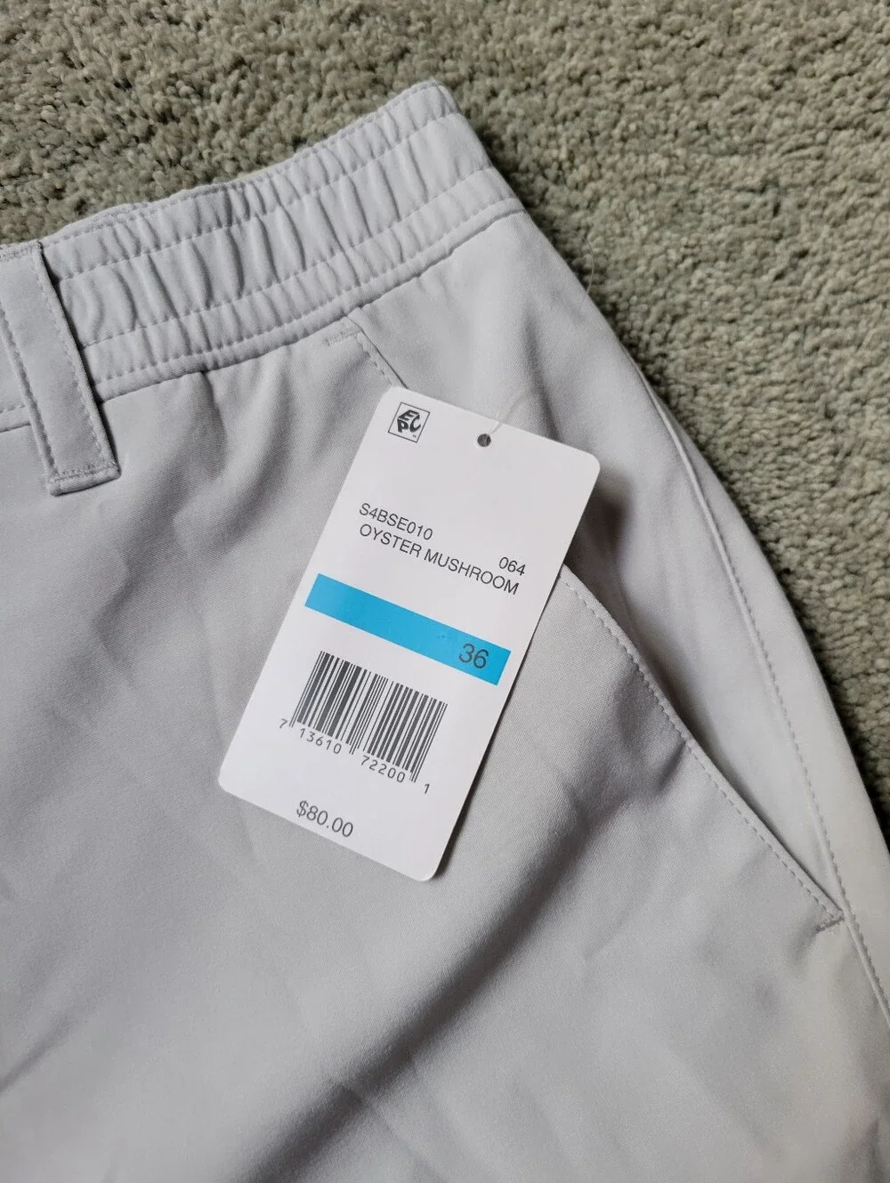 NWT MEN'S SOUTHERN PROPER SHORTS SZ 36